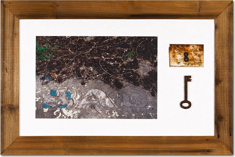 Ausgebadet ~ 58 x 38 cm
