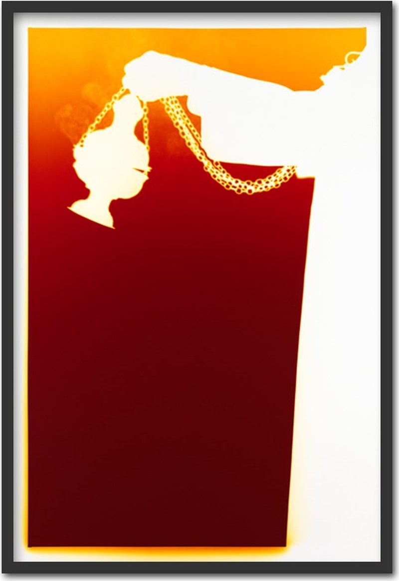 Abbot Burkhard & thurible ~ 75x110cm
