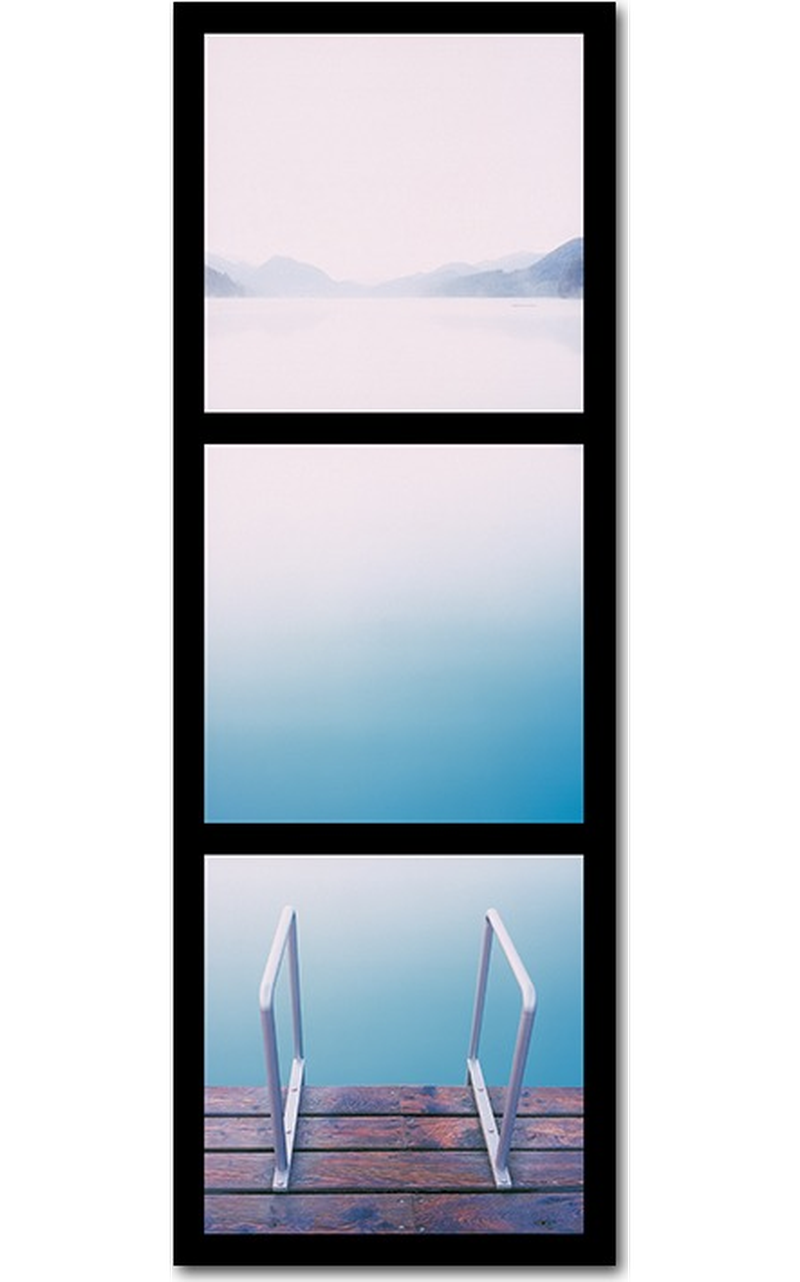 Fuschlsee Fog ~ 70x200cm